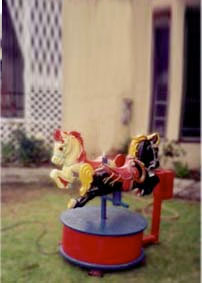 2 pony merry-go-round