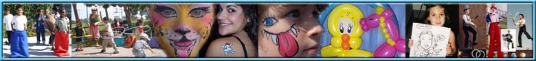 SKILLED ARTISTS: Picnic games | Face painting | Balloon animal art | Caricature artists | Stilt walkers, Jugglers & Unicyclists 