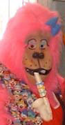 pink gorilla singing telegrams los angeles southern california orange county san bernardino southern california balloon delivery deliveries