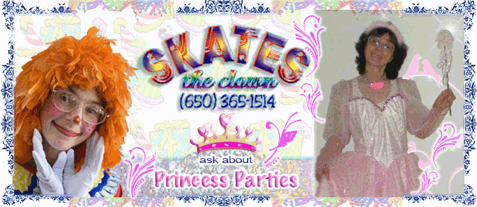 Skates the clown 650-365-1514 San Jose