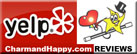 CharmandHappy.com is now set up to welcome & appreciate your reviews on Yelp.
