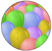 aPhotoButton.com balloons background for photo button