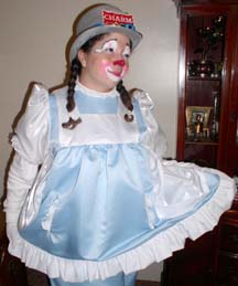 Cinderella themed clown