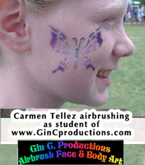 airbrush Charmandhappy San Jacinto Perris Menifee Beaumont Hemet SoCal Face Painter