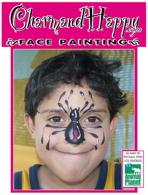 Facepaint, WishMakers, www., Children's parties,  Central Valley and Central Coast, California