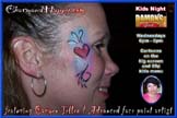 eye art 2: Face painting Damon's Grill South Bend Indiana