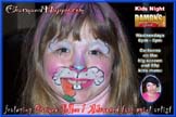 rabbit: Face painting Damon's Grill South Bend Indiana