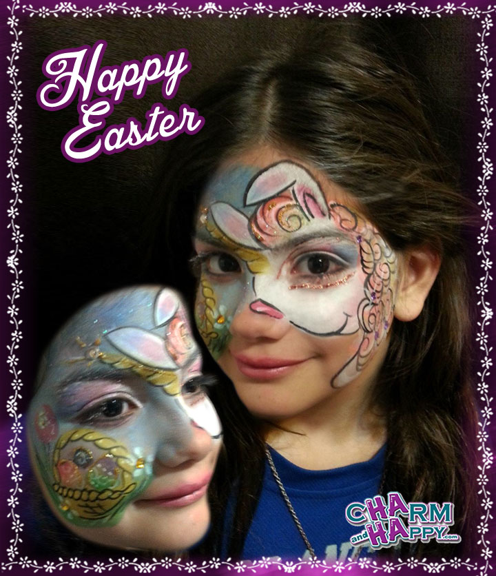 CharmandHappy.com unicorn face painter Yucaipa Redlands Hollywood Montebello