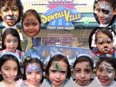 CharmandHappy.com Face Painting 562-948-5342 Los Angeles and Southern California