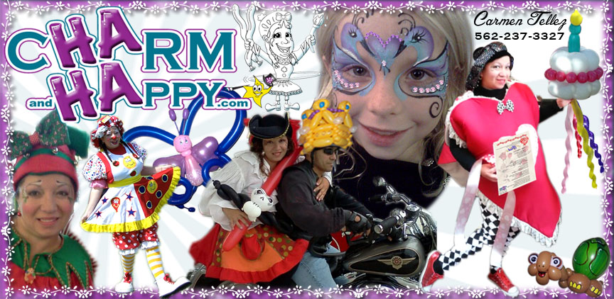 birthday charm clown colton 909 951 san bernardino adelanto fontana socal company employee picnic