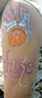 Lakers Fan Arm