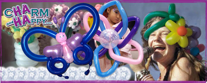Balloon artist face painter Carmen Tellez CharmandHappy.com Los Angeles Whittier Menifee Temecula Hemet San Jacinto Perris