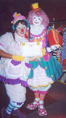 Charm with Priscilla Mooseburger clown