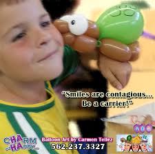 Reptile party balloon artist CharmandHappy.com SoCal Los Angeles Orange County