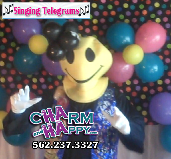 singing telegram emoji menifee los angeles hollywood whittier