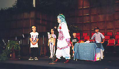 Star on stage