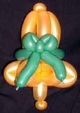 xmas bell balloon art