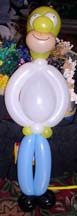rabbit in hat balloon art twist