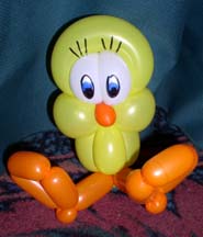 tweet bird balloon art twist